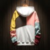 Colourful Patchwork Hoodie